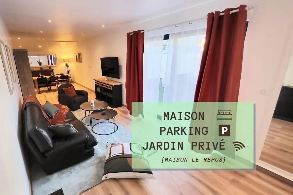 Le Repos Maison 6 Couchages Avec Jardin Prive location